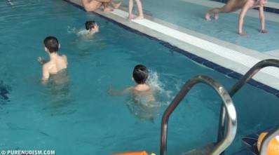 Poolside activities 1 Full HD - It helps people understand that the naked body is not an object to be judged
