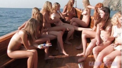 Candid HD: Nudist Boat Cruise Full HD video - Nudism has been around for a very long time