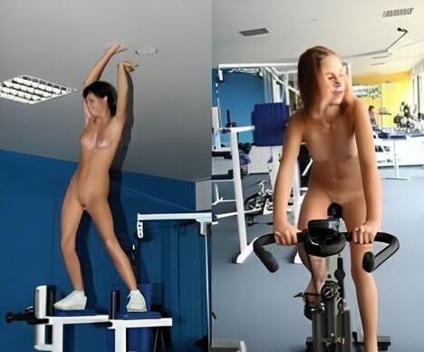 Nudists in the gym pics - Lightheartedness and ease are characteristic features of the practice of nudism and naturism