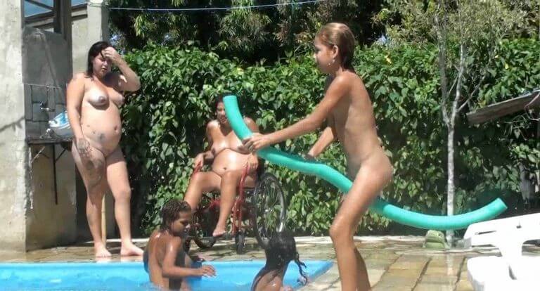 Oceanic Backyard Noon # 1 Full HD - Nudism supports personal freedom and individuality