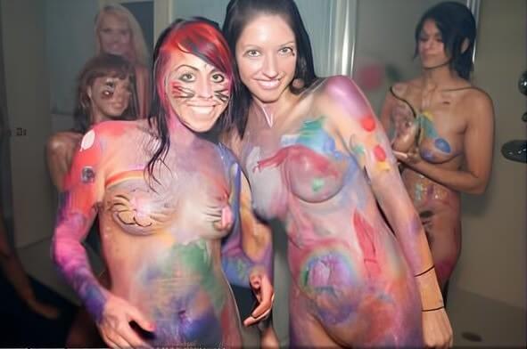 Documented Lifestyle Photo Set 4 - A naked persons soul is visible through their body