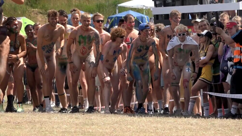 Roskilde Festival Full HD video - Naturism promotes honesty and an open connection with the body