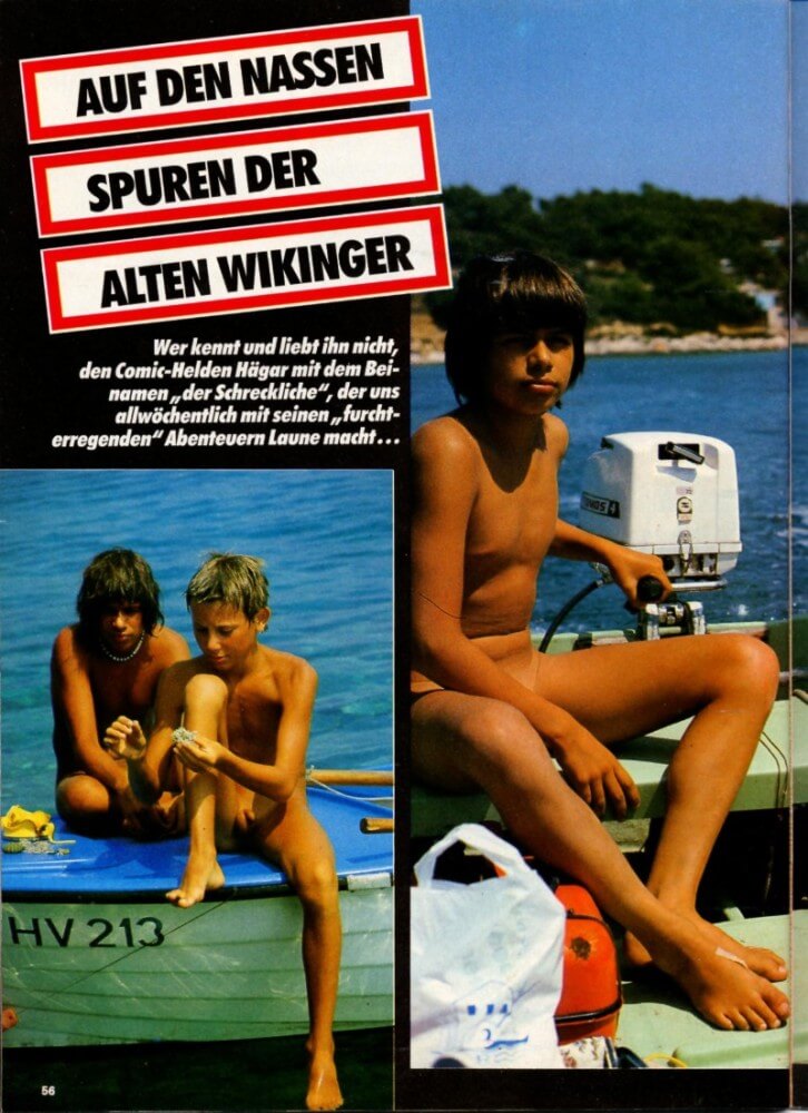 Jung und Frei Nr 13 - The desire to connect with nature and be unclothed