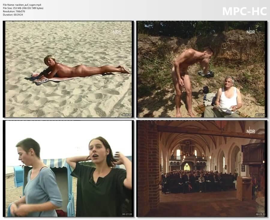 Nudist movie die nackten auf rugen HD - Naturists value a simple life