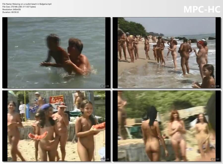 Relaxing on a nudist beach in Bulgaria - Nudism strengthens friendships and mutual respect