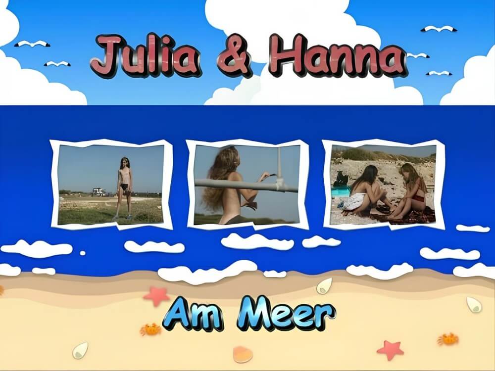 Naturistin: Julia und Hanna am Meer - The Pursuit of Naturalness, Freedom, and Body Acceptance