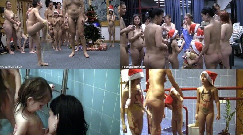 Christmas day Full HD video - Naturists are open to new ideas and experiences