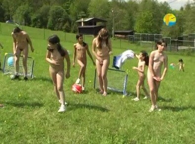 Naturist Freedom: Slide in the Summer - Getting rid of clothes