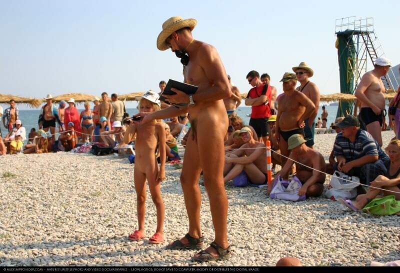 Naturist Pageant Line Up photos - Nudism contributes to the strengthening of psychological health