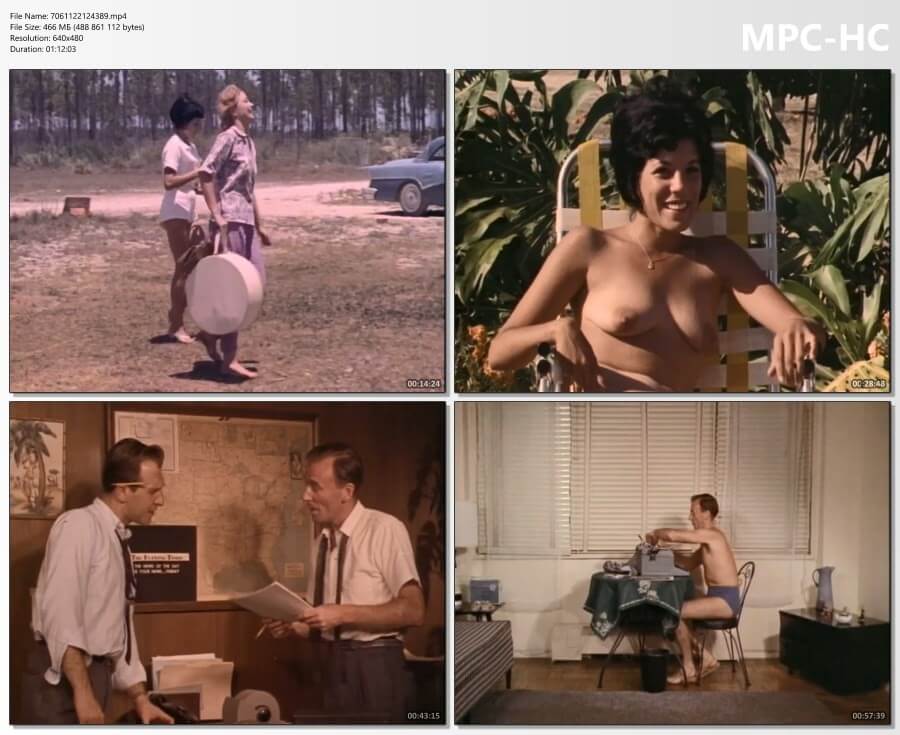 Diary of a nudist (1961) film HD - European Delegation of Body Freedom Advocates