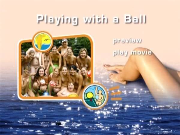 Naturist Freedom: Playing with a ball - Its one thing to see nudists, but another to be a nudist yourself