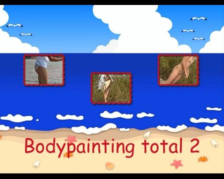 Naturistin: Bodypainting Total 2 - Naturism and nudism as a path to spiritual balance and inner peace