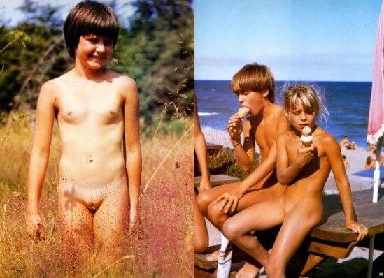 Jung und Frei Nr 10 - A spontaneous movement toward nudity