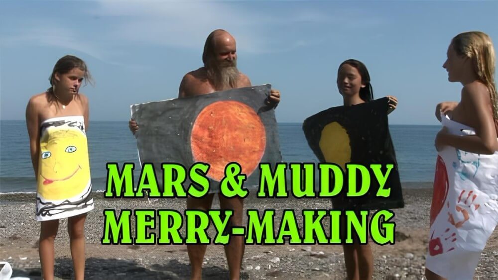 Enature - Mars and Muddy Merry-Making - Living in harmony with nature as the primary goal of the naturist lifestyle