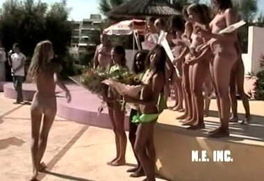 Jr. Miss Pageant 2001 FR - The practice of nudity within a community