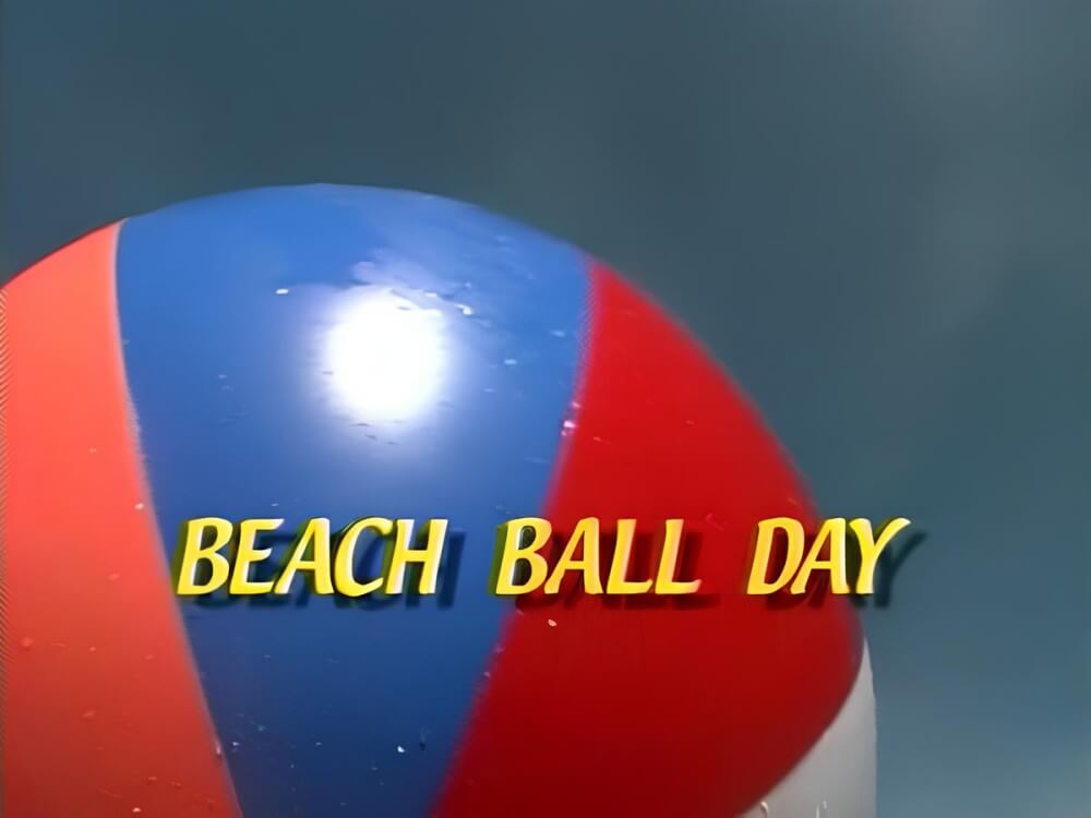 Enature- Beach ball day - A nudist values trust and honesty between people