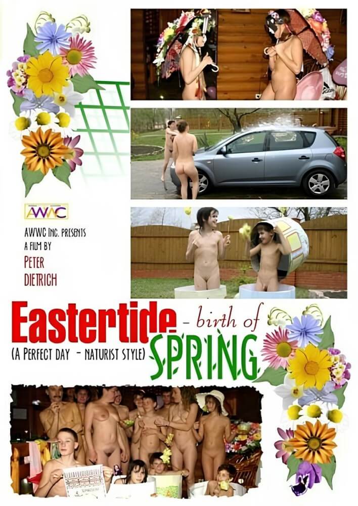 AWWC, Enature - Eastertide Birth Of Spring video - Family nudism in the 21st century