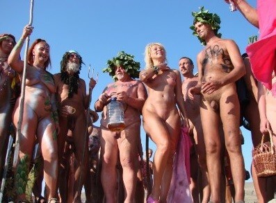 Nudism Beach Day photos - European Delegation of Body Freedom Advocates