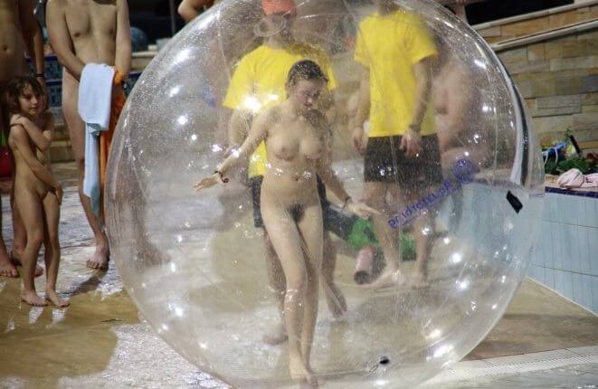Holiday in the pool photos - Nudism and naturism are a philosophy of life and a culture of interaction
