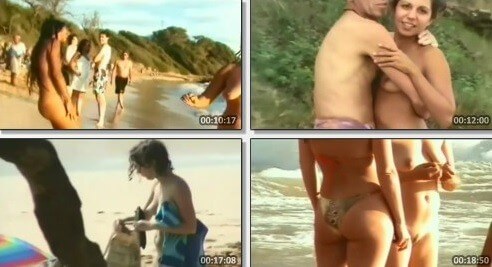 A real nude beach video - Only nudism and nothing else