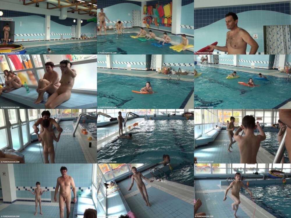 Poolside activities 2 Full HD - Nudism and naturism encourage a love of nature and oneself