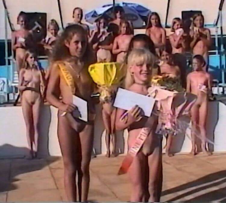 Poolside Pageant Classics Full HD video - Nudists live together in nature and in groups