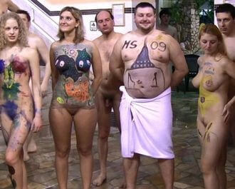 AquaPark Pageant Night Full HD video - Naturism as a lifestyle